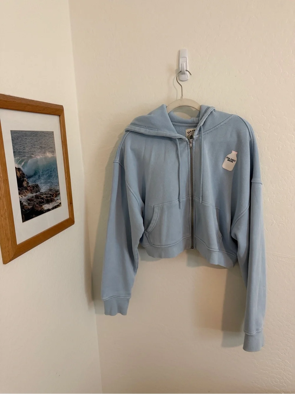 Dairy Boy Milk Bottle Zip Hoodie and Sweatpants Set